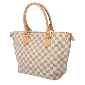 Louis Vuitton White Azur Saleya Damier Handbag